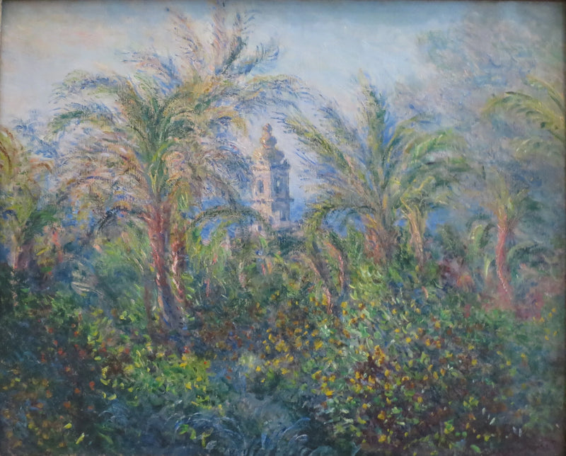 สวนใน Bordighera พิมพ์ตอนเช้า W866 - Claude Monet