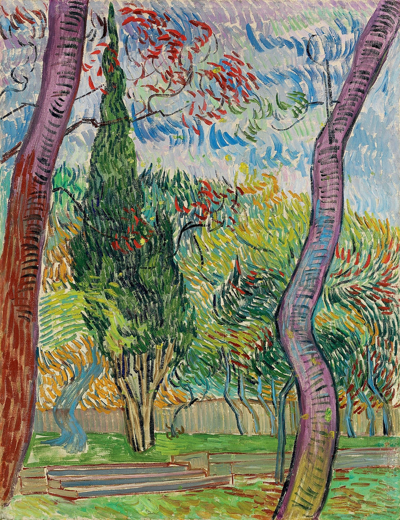 สวนโรงพยาบาลแซงต์-ปอล - Vincent van Gogh