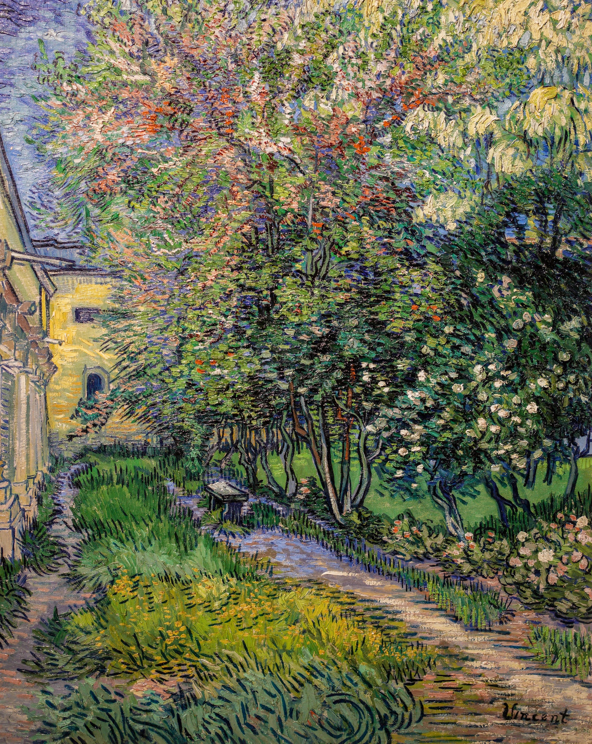 Le Jardin de Saint-Paul F734 de Vincent van Gogh, Kröller-Müller Museum