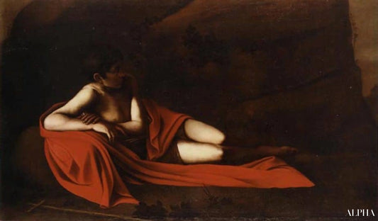 Jean Baptiste (Baptiste couché) - Caravaggio Reproductions de tableaux à la peinture à l’huile