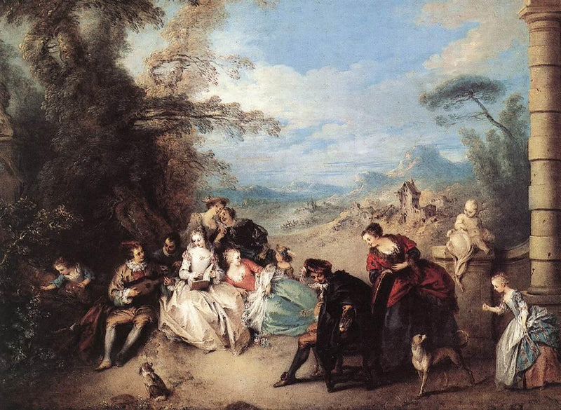 Le Concert champêtre - Jean-Baptiste Pater
