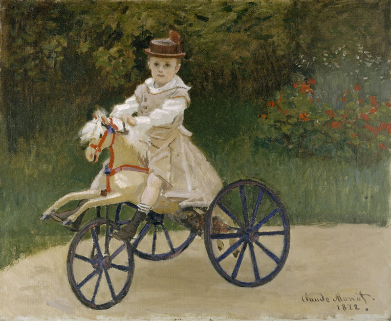 Jean Monet บนรถสามล้อม้า W238 - Claude Monet