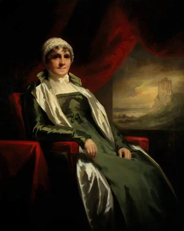 Jean ou Jane Adam, Mme Kennedy de Dunure - Henry Raeburn
จาน หรือ เจน อดัม, คุณเคนเนดี แห่งดานุร์ - เฮนรี เรบูร์น