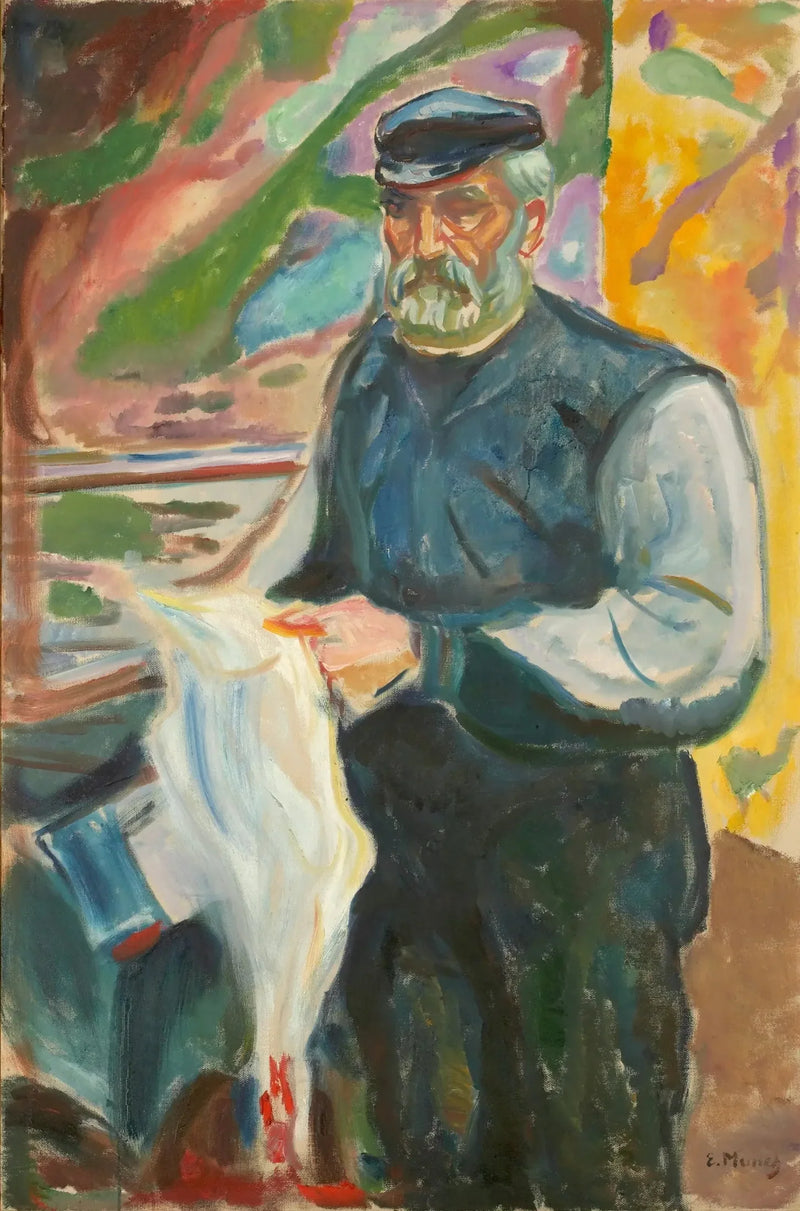 Jensen กับเป็ดตาย - Edvard Munch