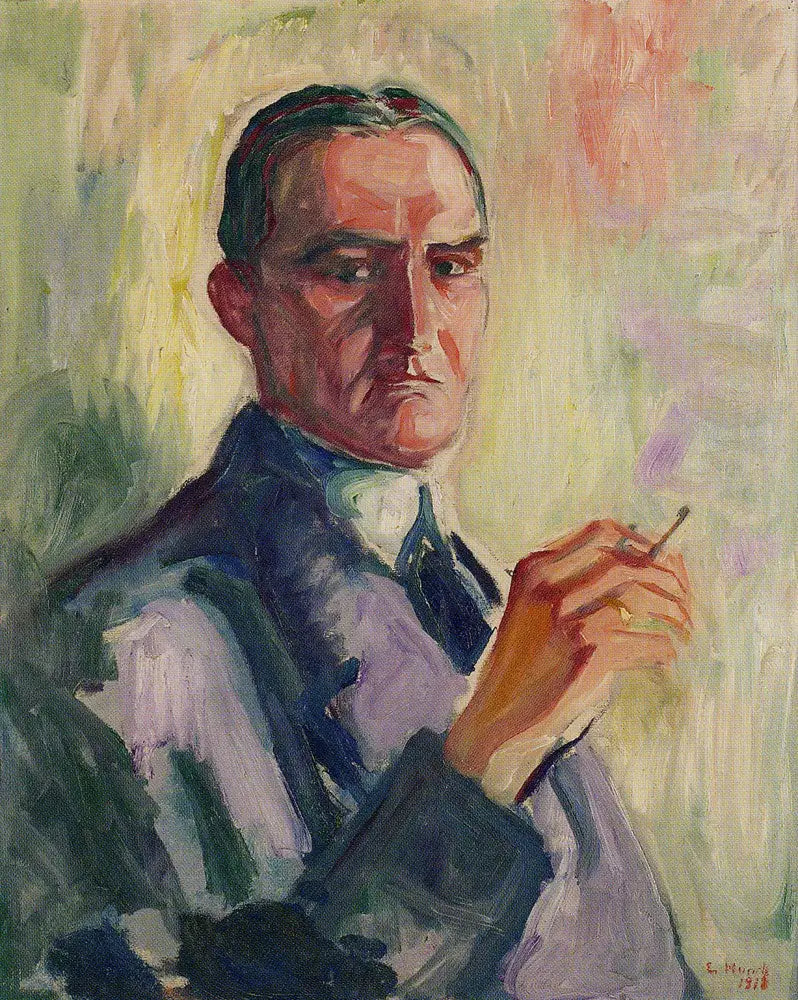Jérôme Heyerdahl - Edvard Munch image 1 copie de tableau peinte à la main