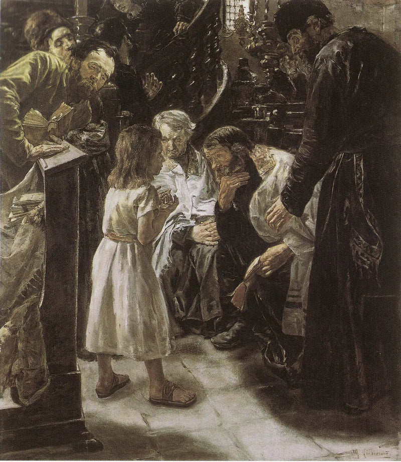 Jésus parmi les docteurs - Max Liebermann