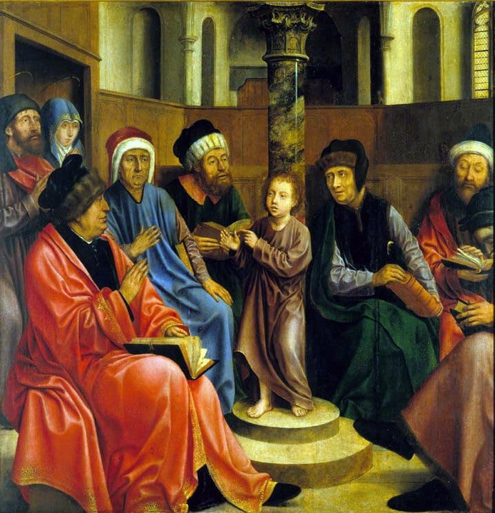 Jésus parmi les docteurs - Quentin Metsys - Alpha Reproduction