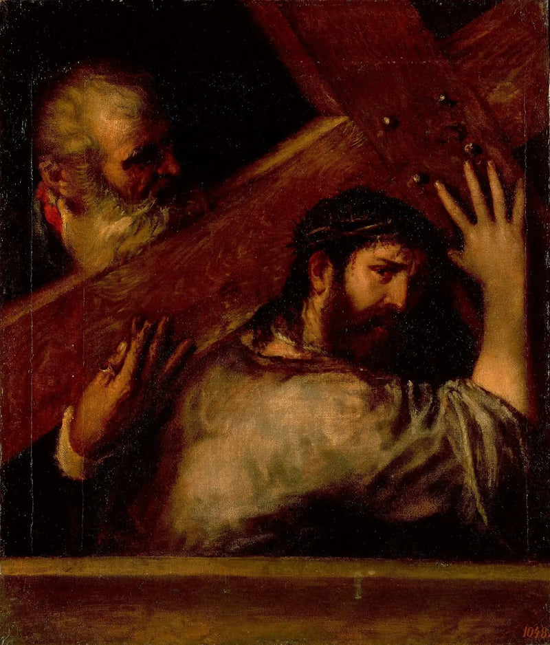 พระเยซูถือไม้กางเขน - Titian