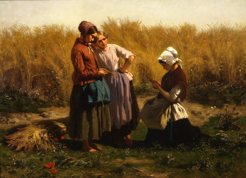 เหรียญแห่งความรัก - Jules Breton