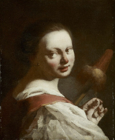 Jeune fileuse - Giovanni Battista Piazzetta - Alpha Reproduction