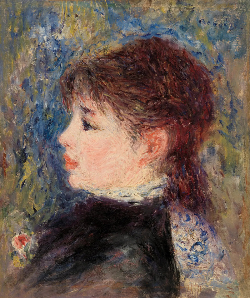 เด็กสาวกับกุหลาบ - ปิแอร์-ออฌสต์ เรอนัวร์