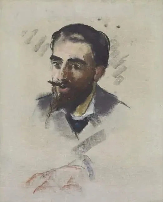 ชายหนุ่มที่มีหนวดทอง - Édouard Manet