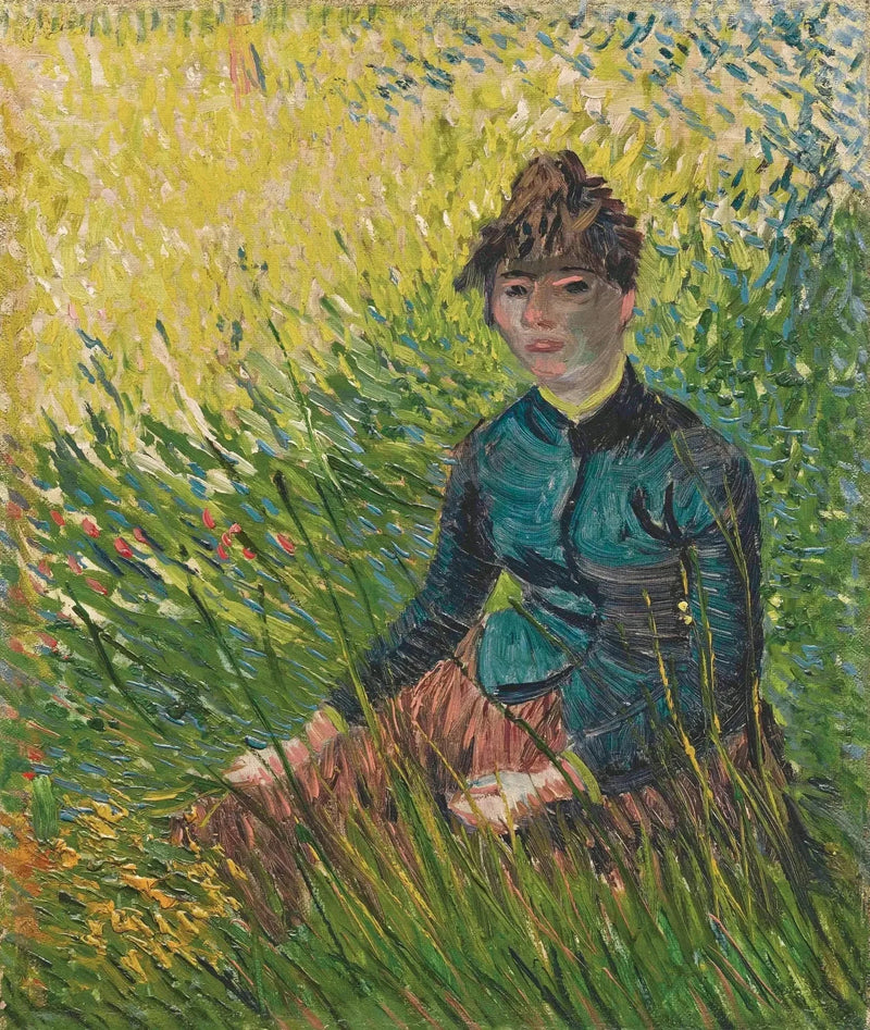 ผู้หญิงในทุ่งข้าวสาลี - Vincent van Gogh