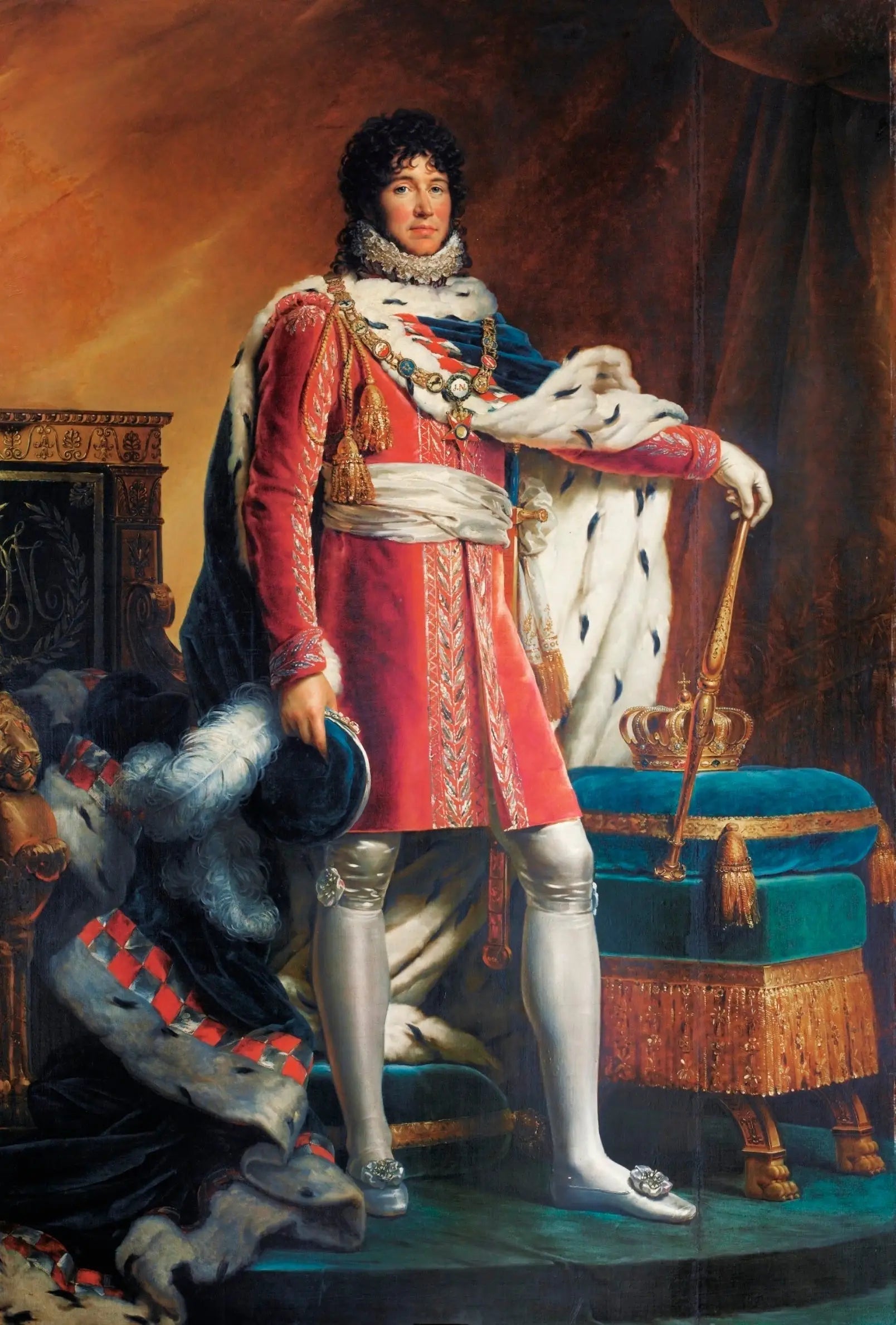 Joachim Murat, roi de Naples - François Gérard image 2 copie de tableau peinte à la main