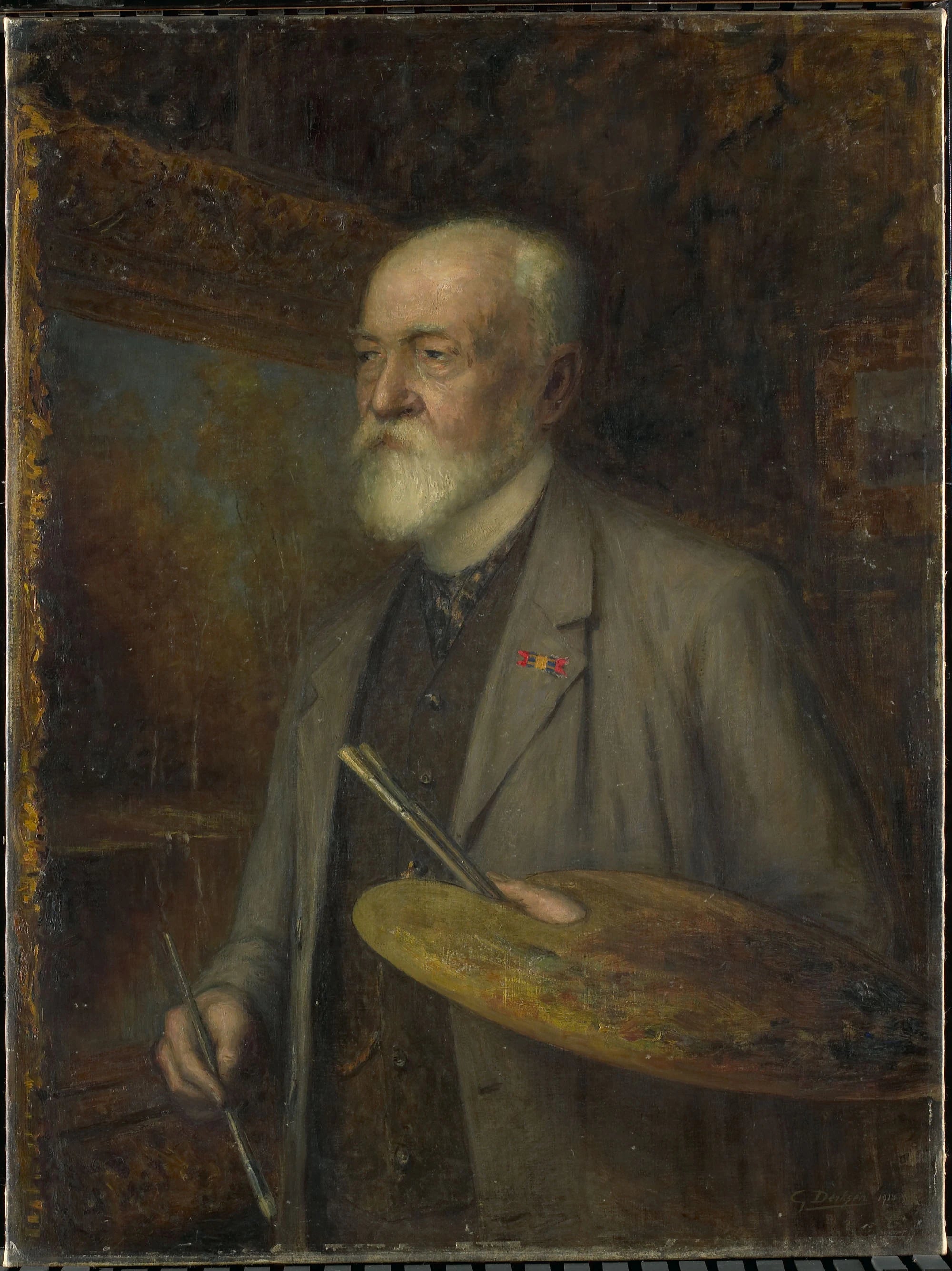 Johannes Gijsbert Vogel (1828-1915). Peintre - Gijsbertus Derksen