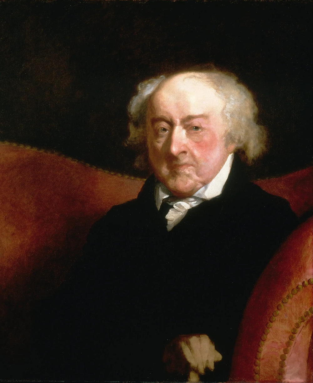 John Adams - Gilbert Stuart image 1 copie de tableau peinte à la main