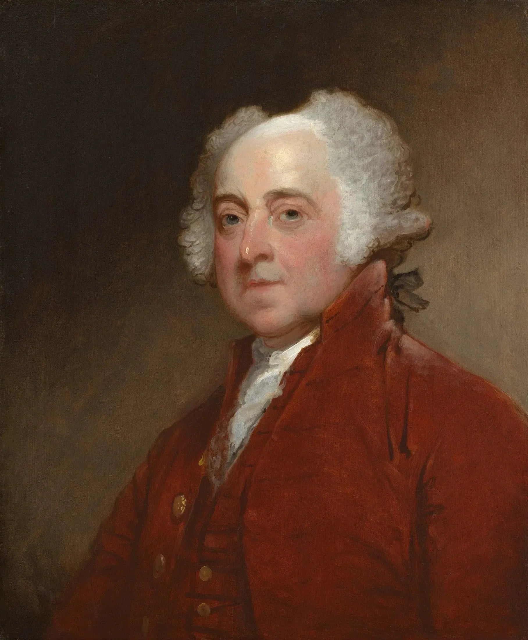John Adams - Gilbert Stuart image 1 copie de tableau peinte à la main