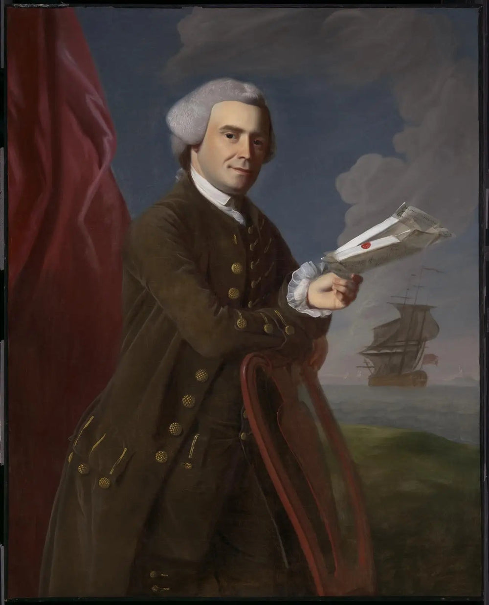 John Amory - John Singleton Copley image 1 tableau peint à l’huile sur toile