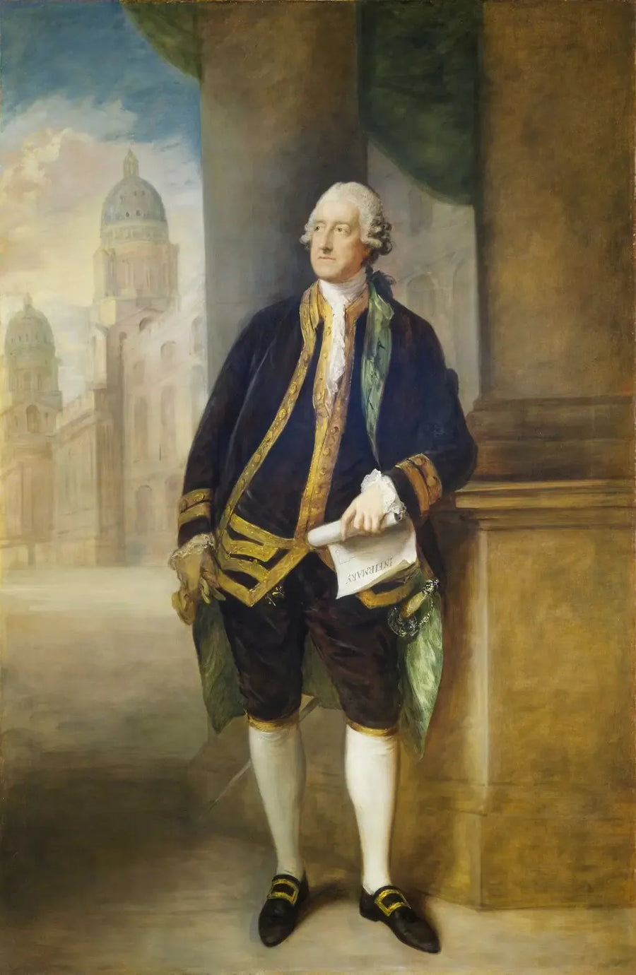 จอห์น มอนทากู, 1718-1792, เคานต์ที่ 4 แซนวิช, ลอร์ดคนแรกแห่งอเมริเทย์ - โธมัส เกนส์บรูก