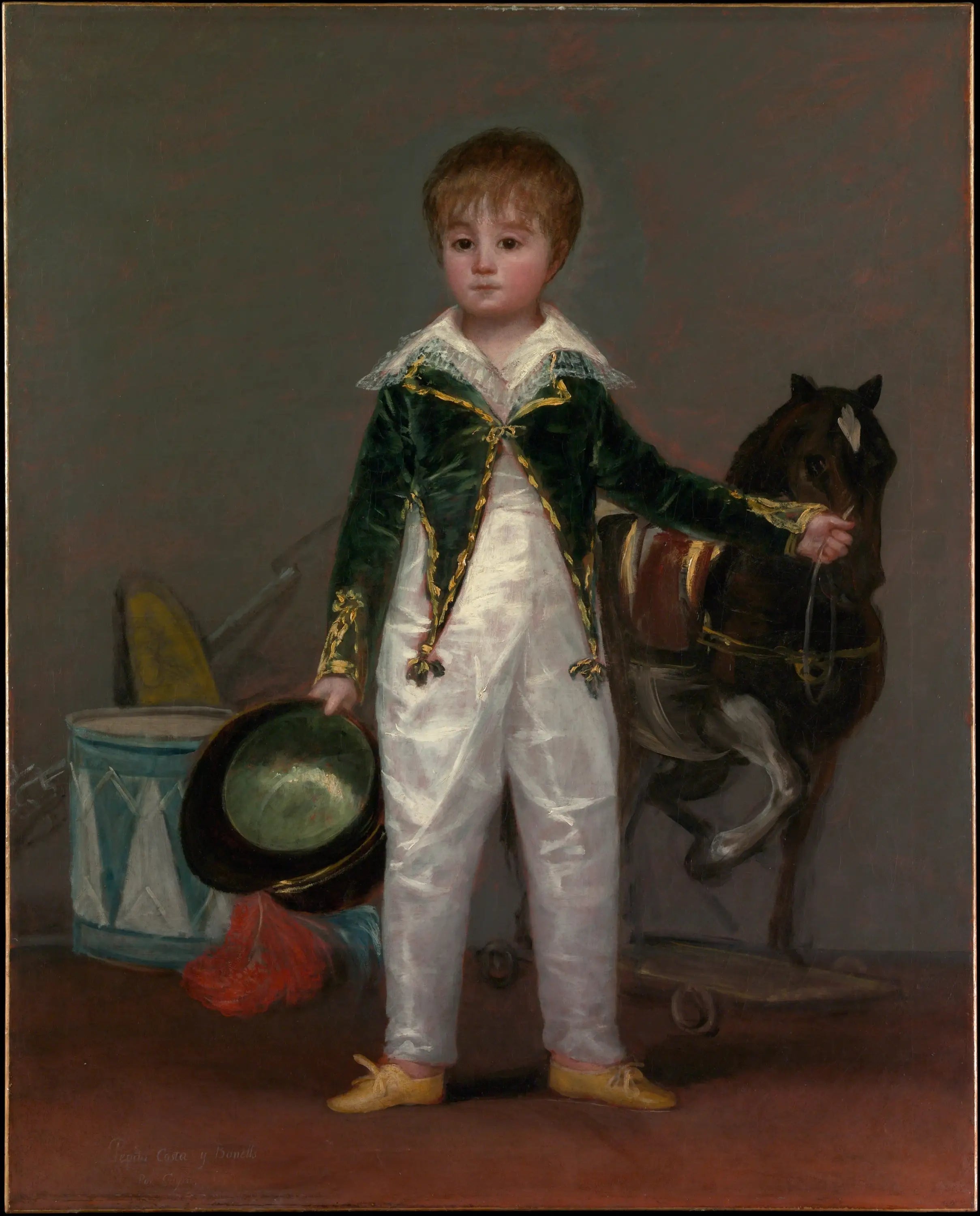 José Costa y Bonells, appelé Pepito - Francisco de Goya image 1 reproduction d’œuvre d’art à l’huile