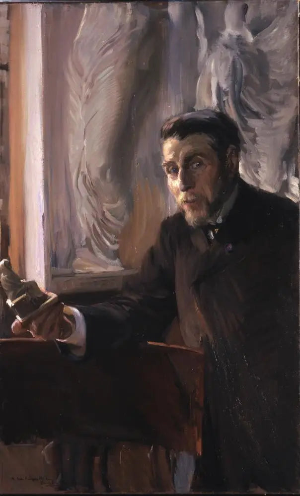 José Ramón Mélida et Alinari - Joaquín Sorolla image 1 tableau peint à l’huile sur toile