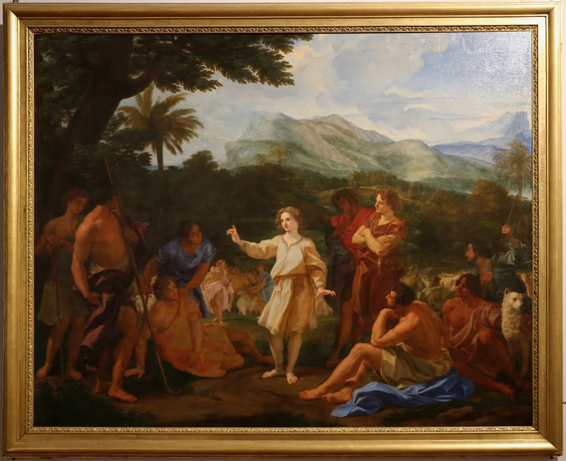 Joseph raconte son songe à ses frères - Giovanni Battista Gaulli