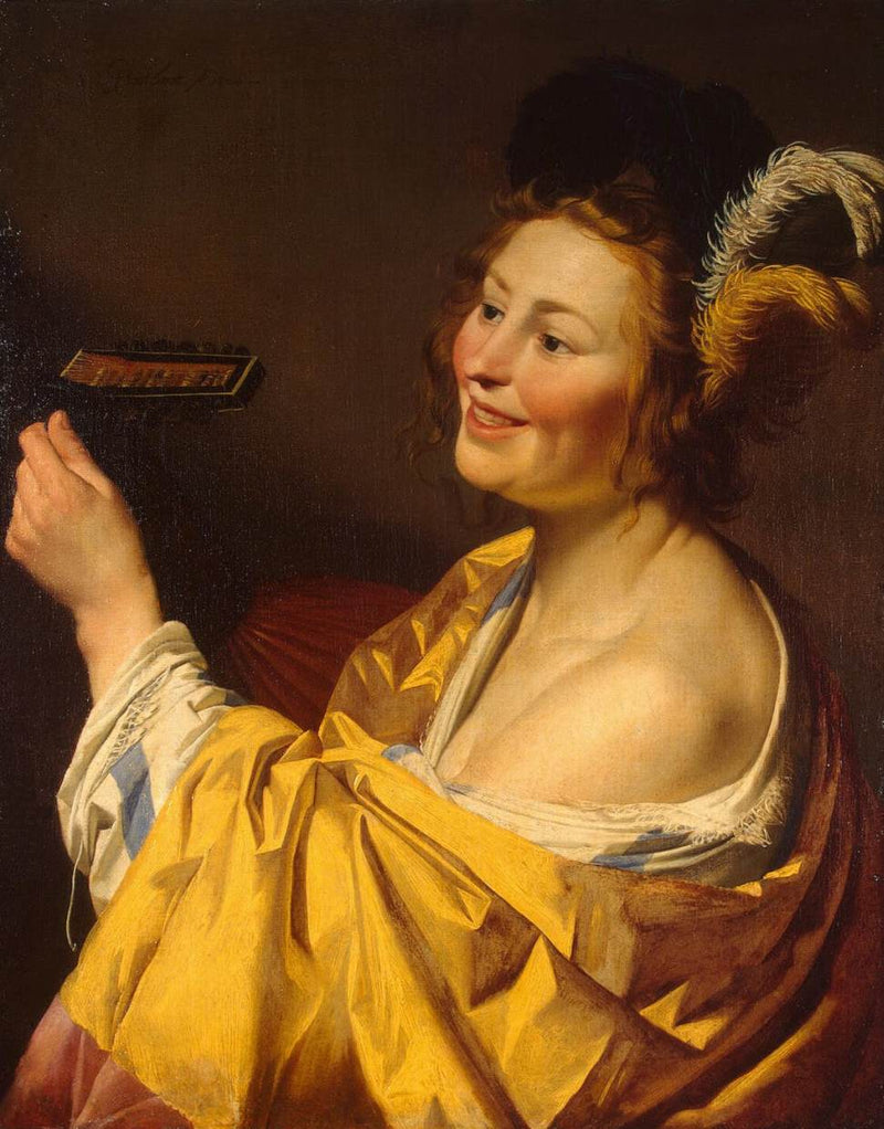 นักดนตรีลูท - Gerrit van Honthorst