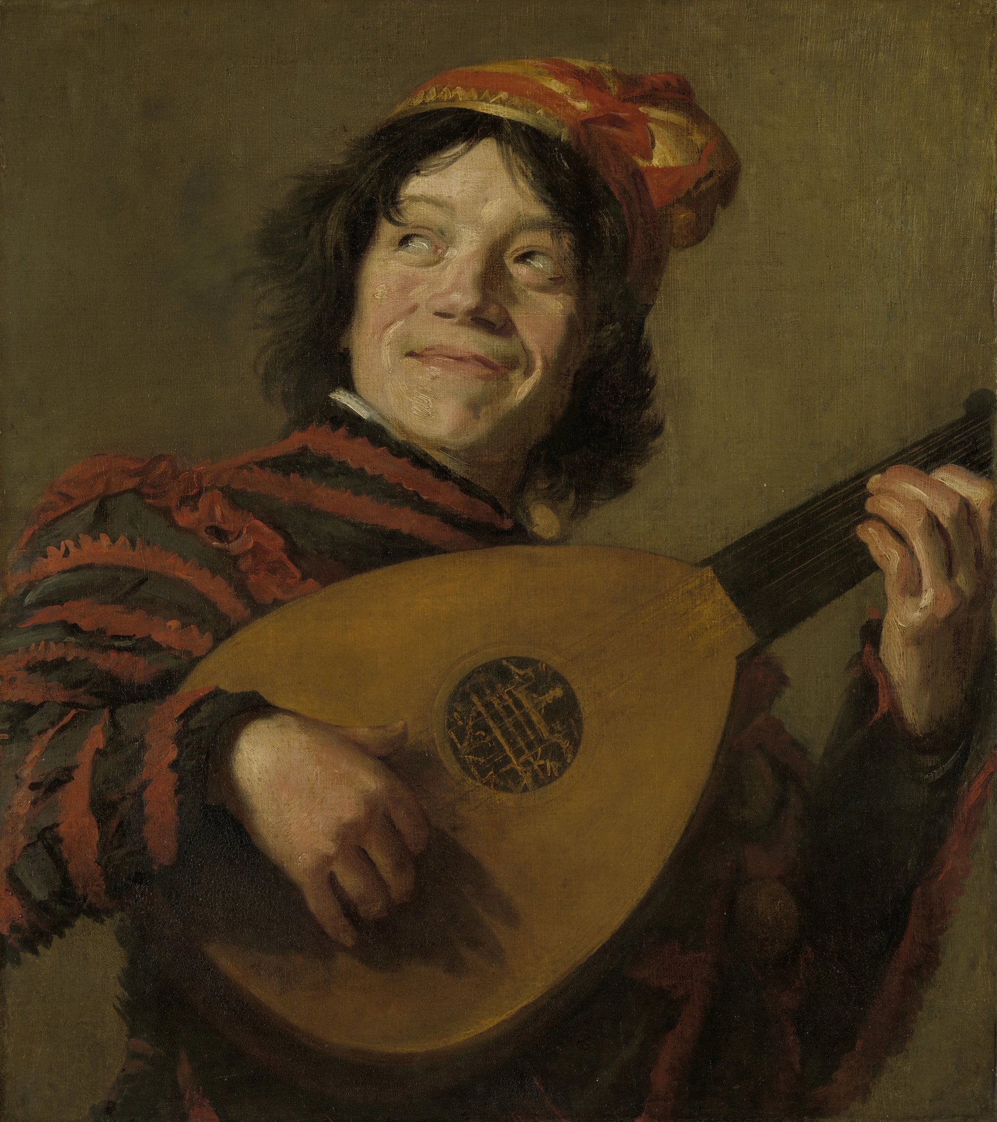 Le joueur de luth - Artiste inconnu du Rijksmuseum