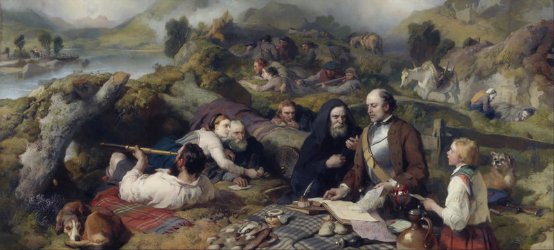 วันที่เช่าในทะเลทราย - Edwin Henry Landseer
