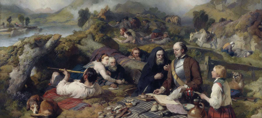 วันที่เช่าในทะเลทราย - Edwin Henry Landseer