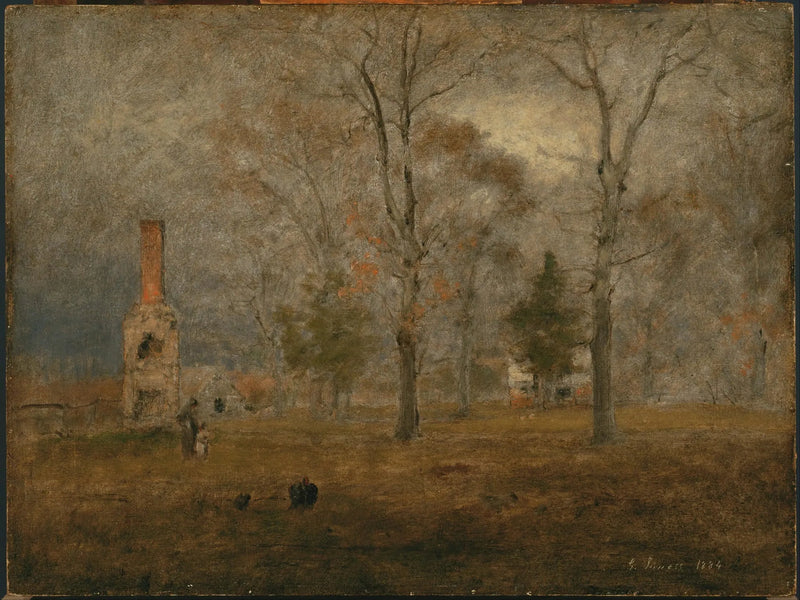 วันที่ครึ้มเมฆ, Goochland - George Inness