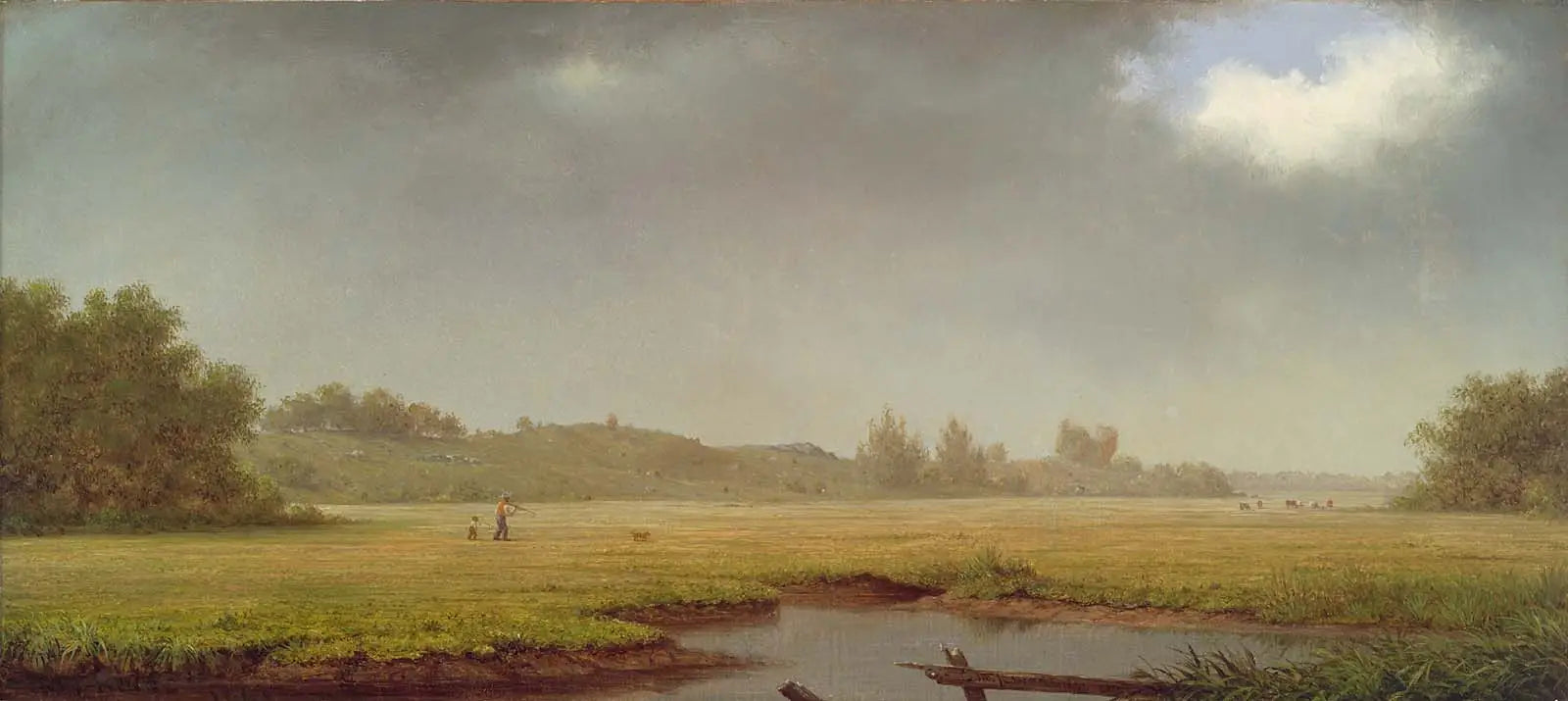 Journée nuageuse Rhode Island - Martin Johnson Heade - Alpha Reproduction