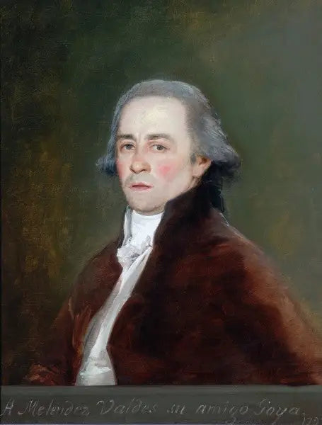 Juan Antonio Melendez Valdés - Francisco de Goya image 1 reproduction réalisée par Alpha Reproduction