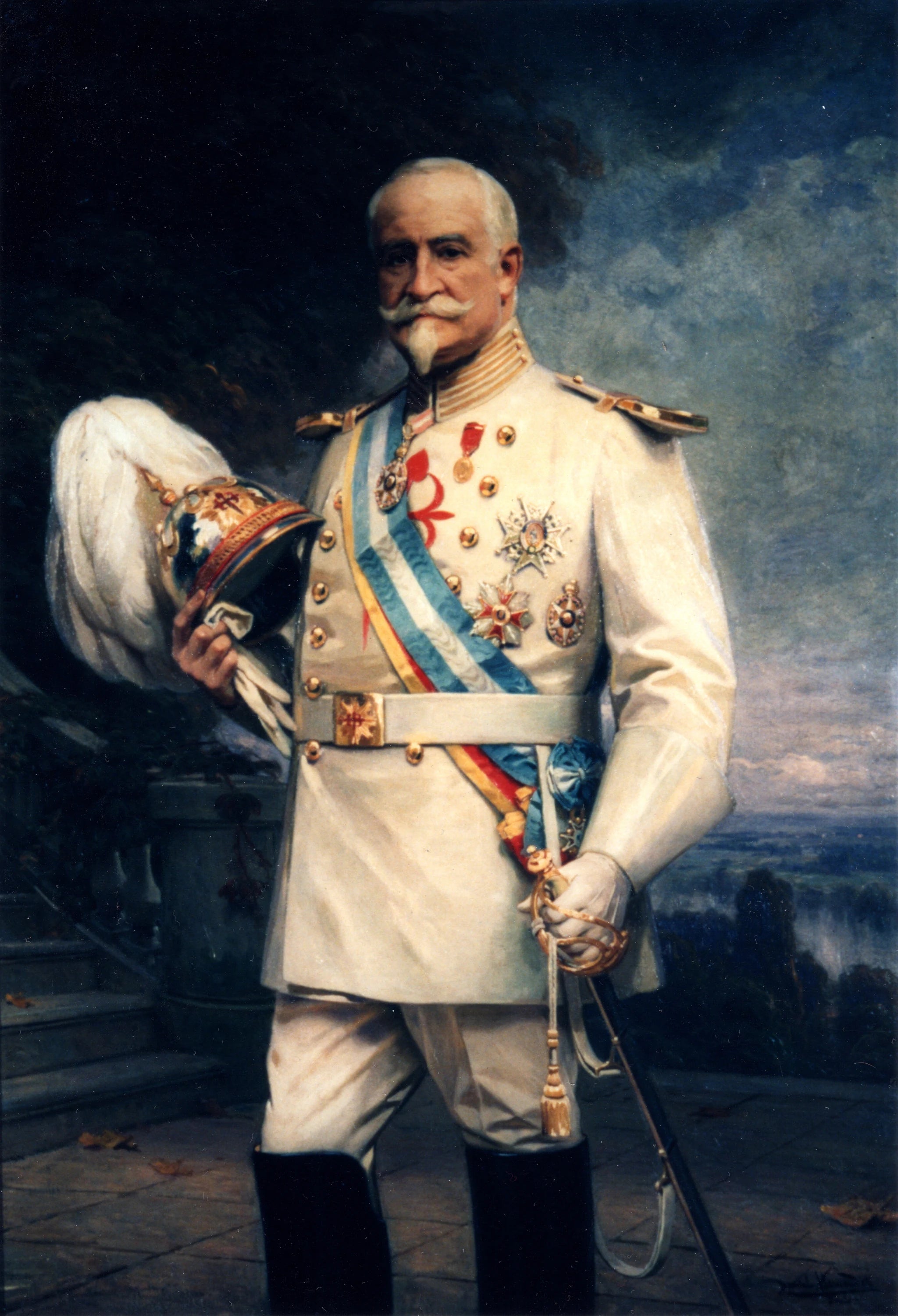 Juan Mariano de Goyeneche et Gamio III Comte de Guaqui avec l'uniforme de chevalier de l'Ordre de Santiago - Daniel Hernández