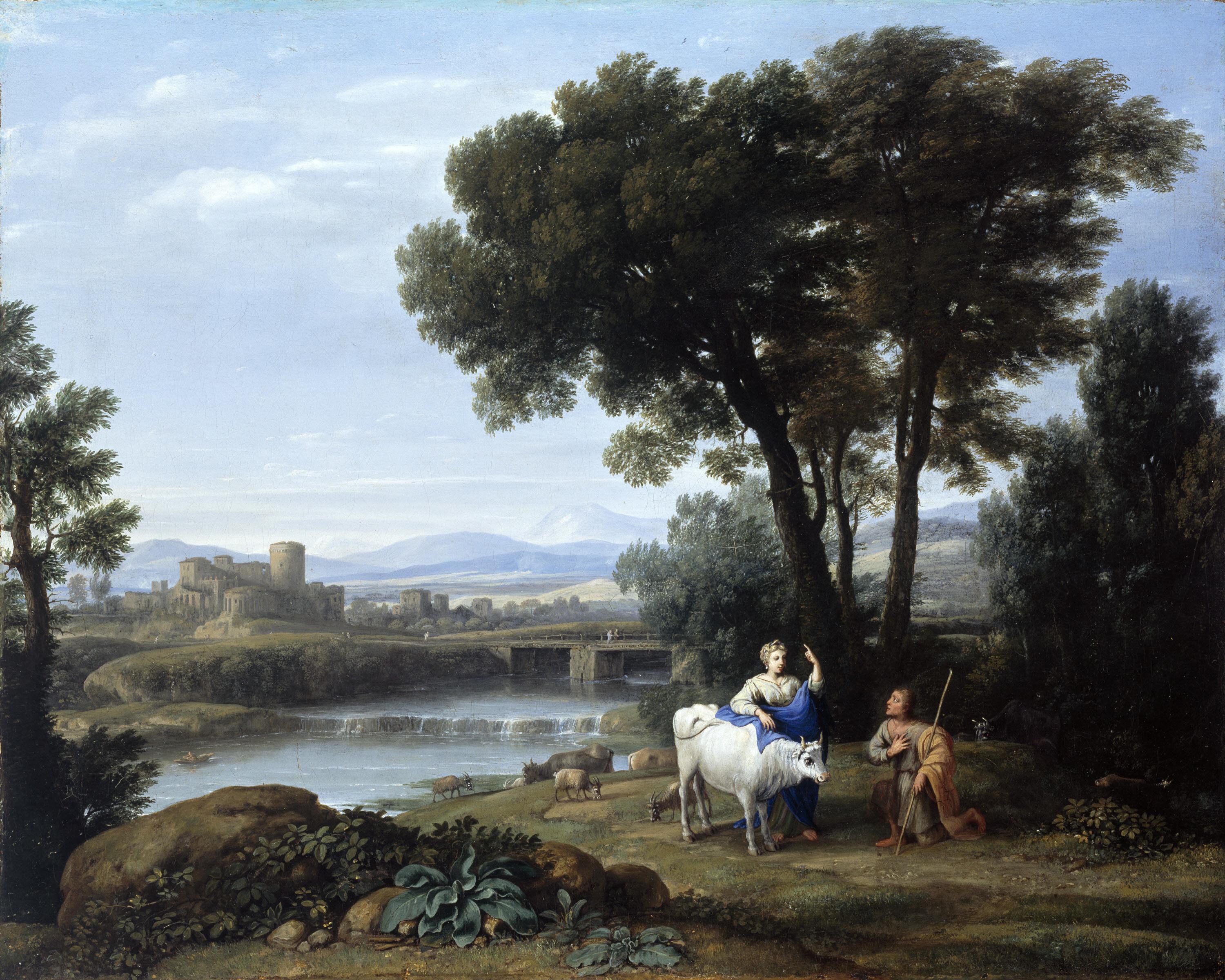 Junon confie Io aux soins d’Argus - Claude Lorrain - Alpha Reproduction