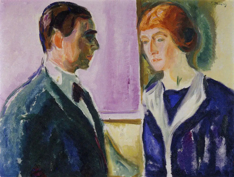 Käte และ Hugo Perls - Edvard Munch