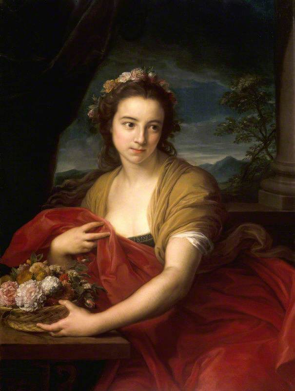 แคทเธอรีน ดอร์นฟอร์ด ต่อมาเป็นคุณ Utrick Fetherstonhaugh ในบท ฟลอร่า - Pompeo Batoni