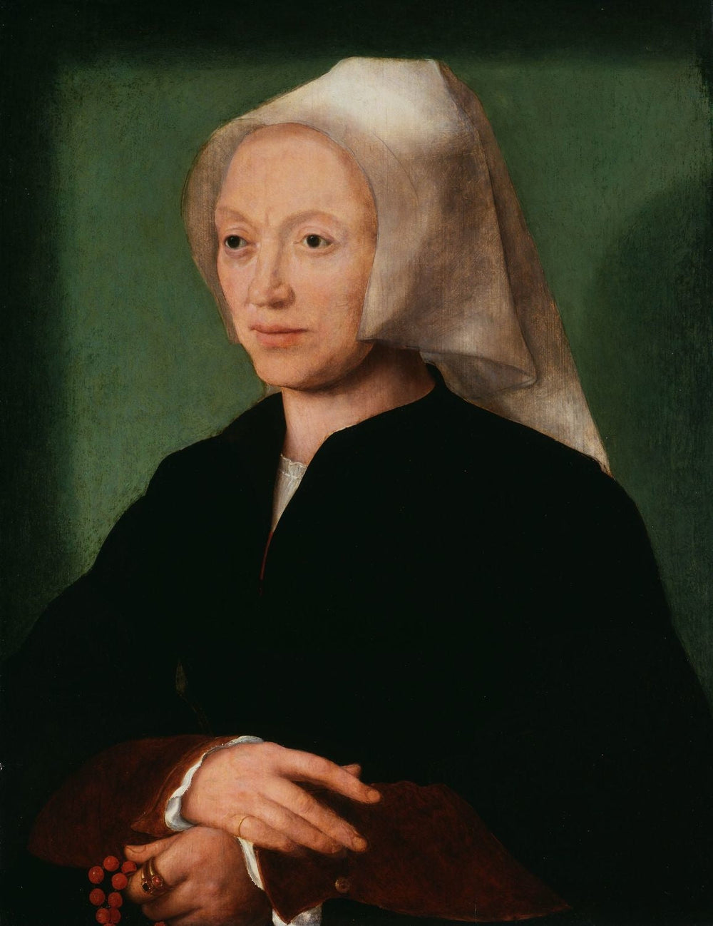 Katlijne van Mispelteeren la femme de l’artiste - Joos van Cleve - Alpha Reproduction