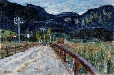Kochel - Le Pont - Vassily Kandinsky