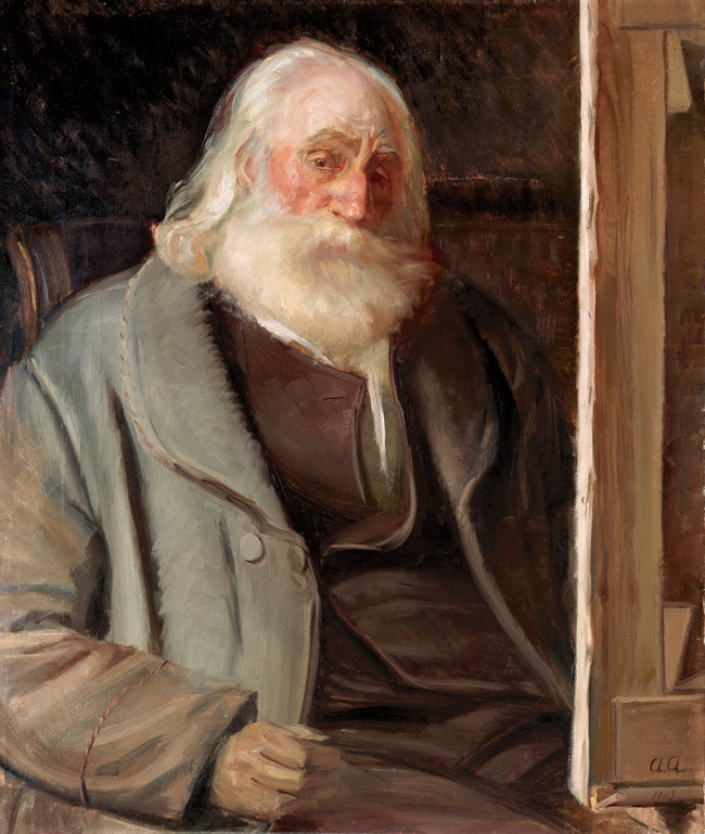 Kyhn dans son studio - Anna Ancher image 1 reproduction artisanale de tableau