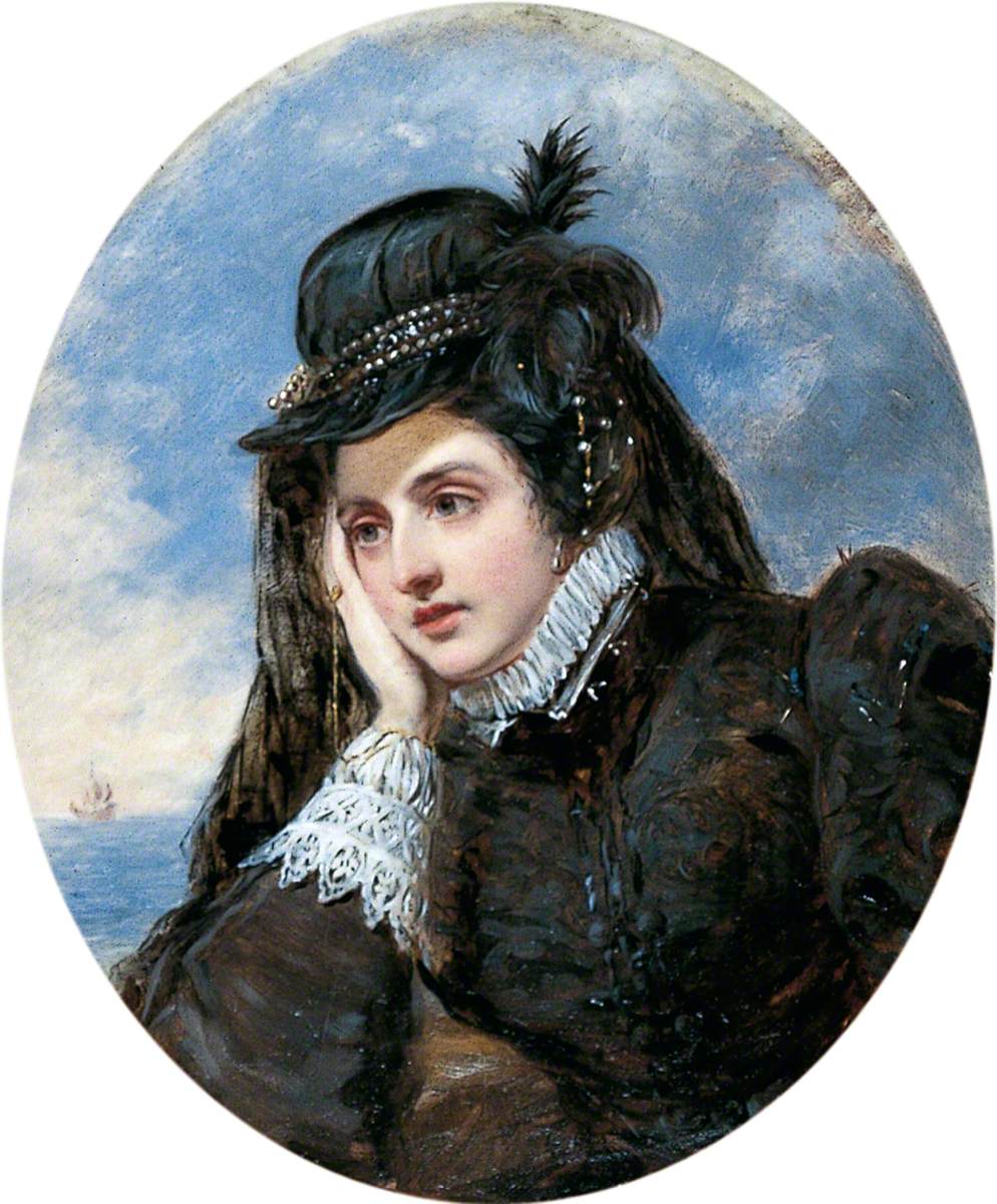 L'adieu de Marie Stuart - William Powell Frith image 1 copie de tableau peinte à la main