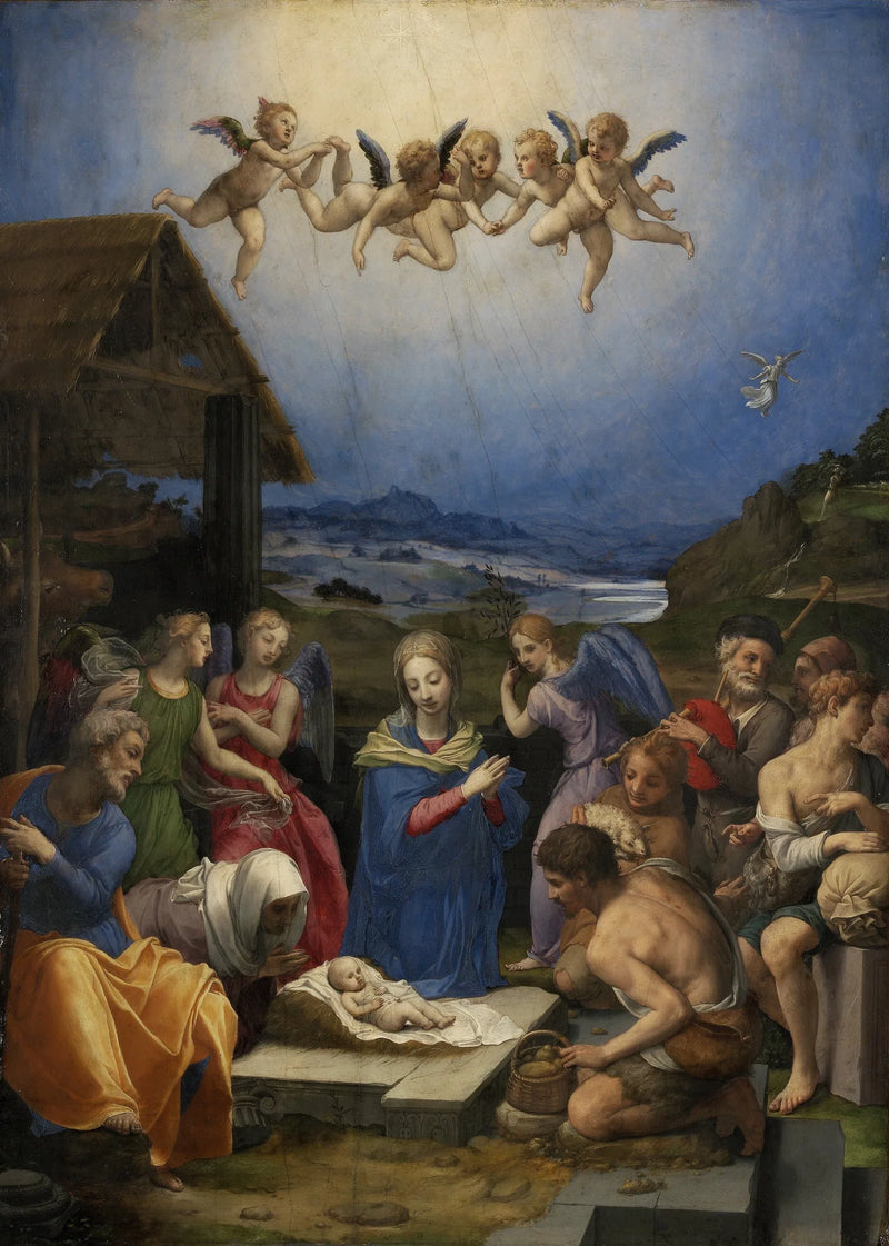 การนมัสการของคนเลี้ยงแกะ - Bronzino