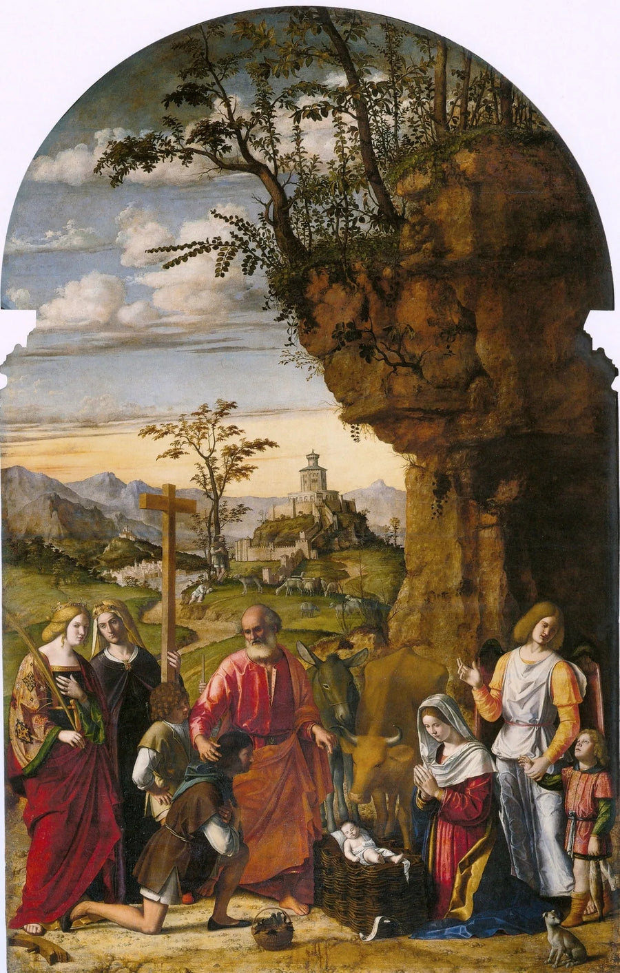 การนมัสการของคนเลี้ยงแกะ - Cima da Conegliano
