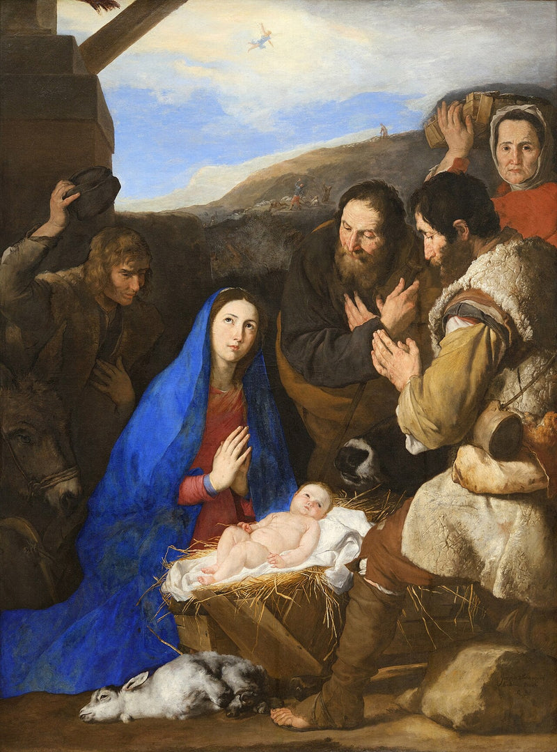 การนมัสการของคนเลี้ยงแกะ - Jusepe de Ribera