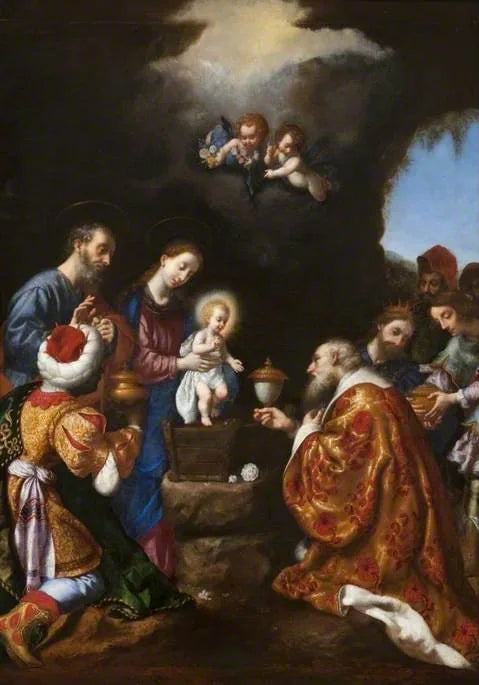 L'Adoration des Mages - Carlo Dolci
การนมัสการของพระราชา - คาร์โล ดอลชี