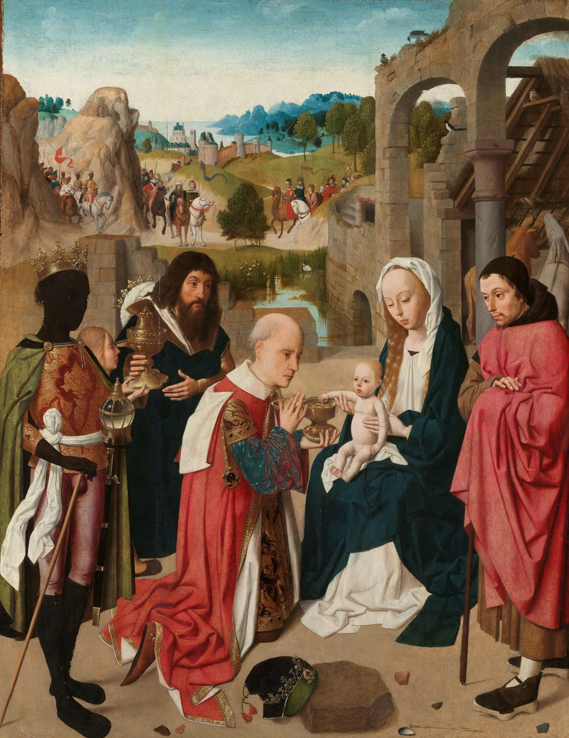 การบูชาของพระราชา - Geertgen tot Sint Jans