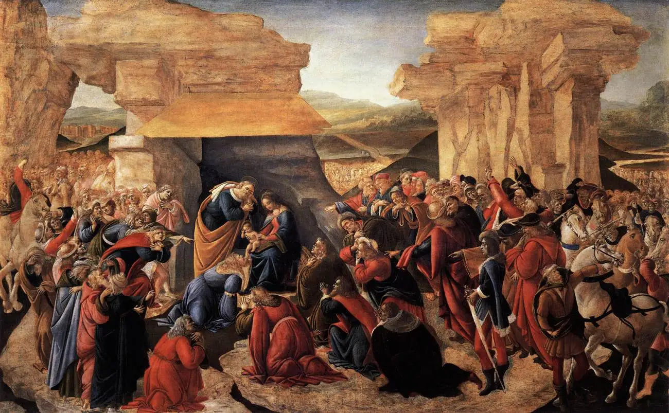 L’Adoration des mages - Sandro Botticelli - Alpha Reproduction