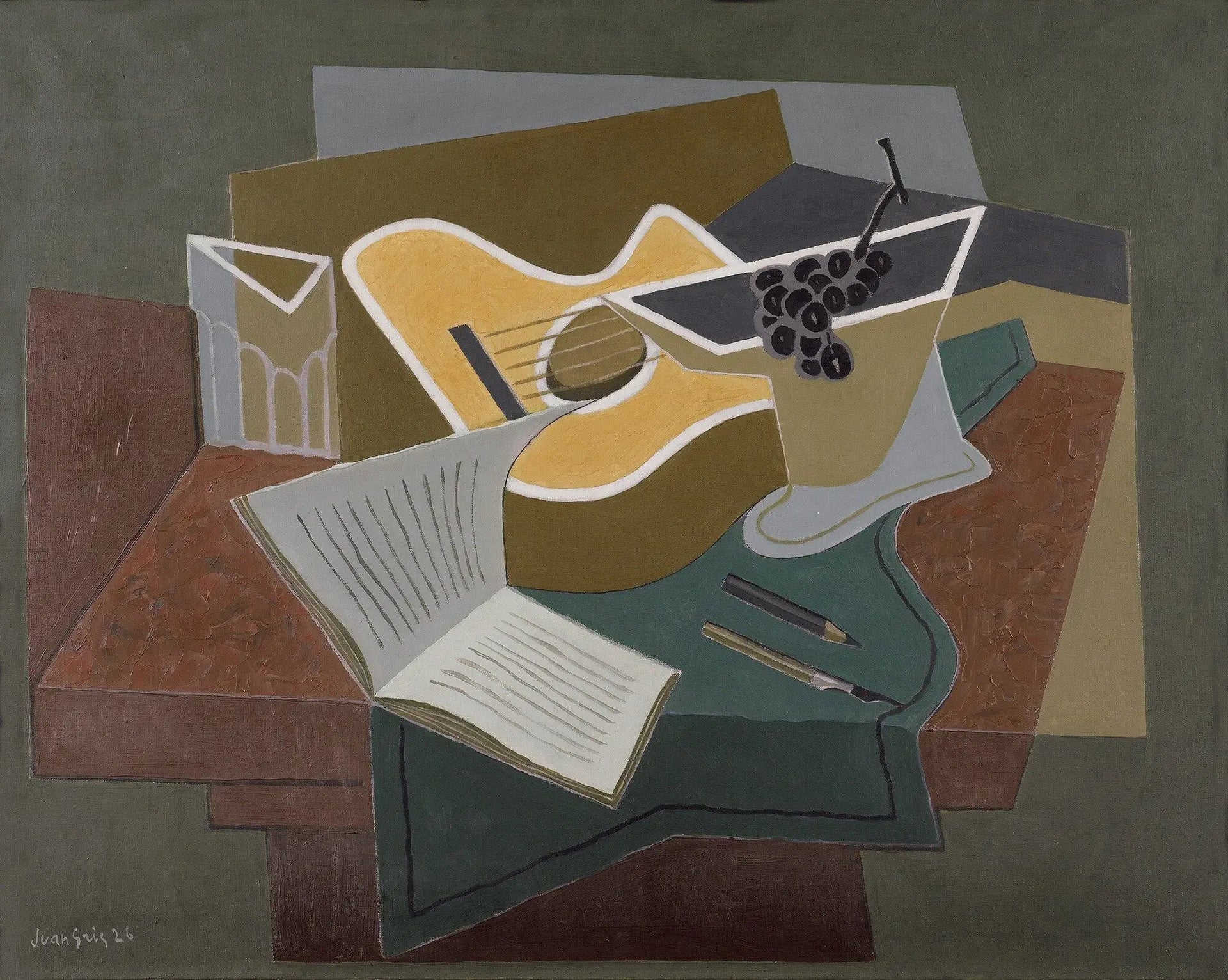 L'album - Juan Gris image 1 tableau peint à l’huile sur toile