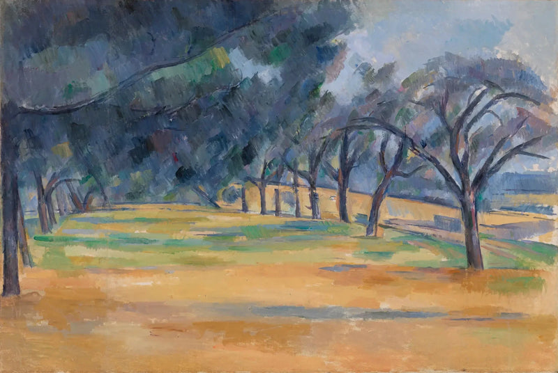 ถนนสายทะเล - Paul Cézanne