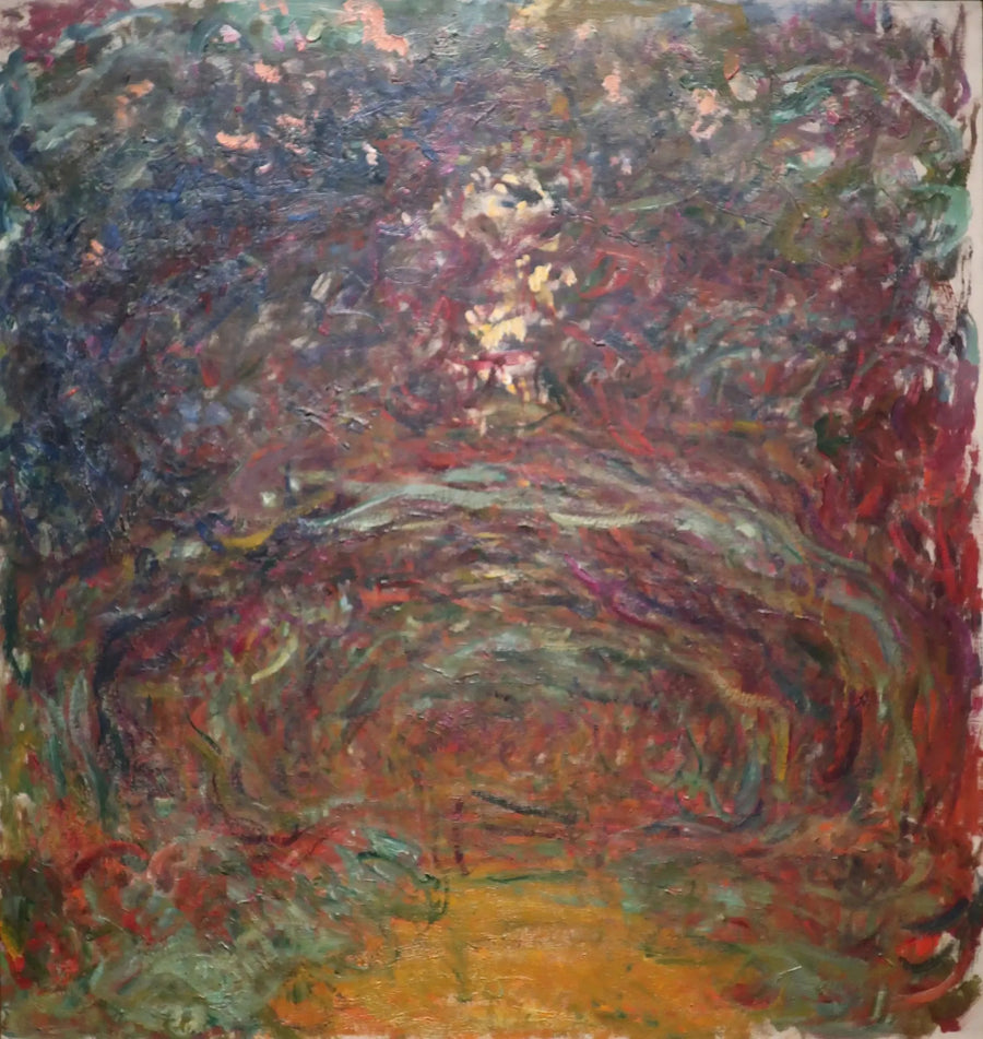 ถนนดอกกุหลาบ - Claude Monet
